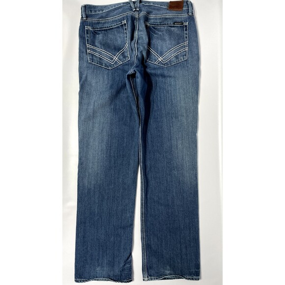 William Rast Jake Straight Fit Button Fly Medium Wash Jeans Men’s Size 38x34 - Picture 4 of 7